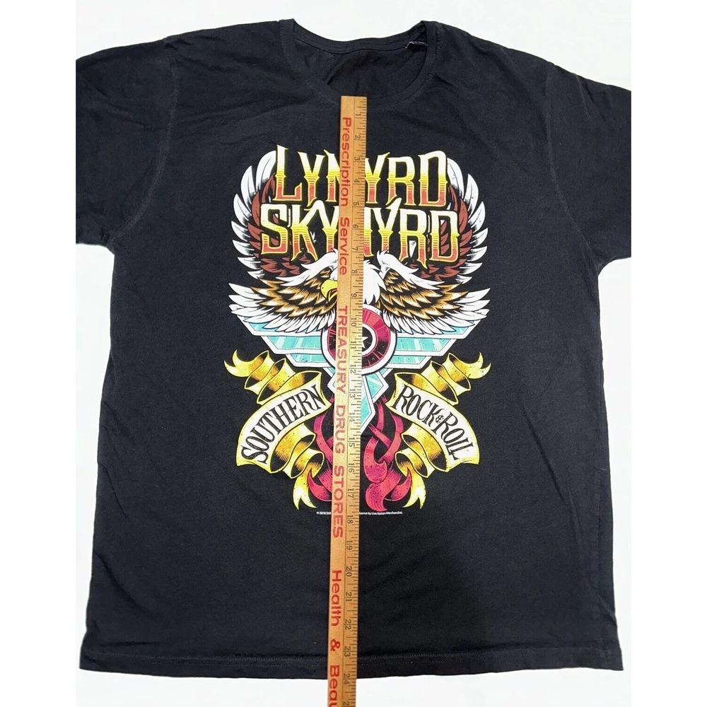Lynyrd Skynyrd Southern Rock & Roll Slim Fit T-shirt Women's X-Large Black - Picture 8 of 12